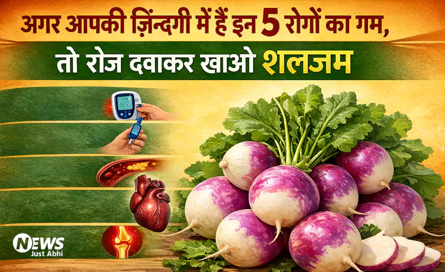 अगर आपकी ज़िन्दगी में है इन 5 रोगों का गम, तो रोज दबाकर खाओ शलजम, जरूर अपनाएँ और शेयर करे अगर आपकी ज़िन्दगी में है इन 5 रोगों का गम, तो रोज दबाकर खाओ शलजम, जरूर अपनाएँ और शेयर करे