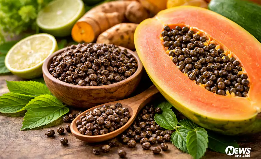 आँखे फटी की फटी रह जायेगी जब पपीते के बीजों के 10 अद्भुत फायदे जान जाओगे, जरूर पढ़े और शेयर करे आँखे फटी की फटी रह जायेगी जब पपीते के बीजों के 10 अद्भुत फायदे जान जाओगे, जरूर पढ़े और शेयर करे